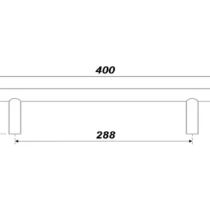 Мебельная ручка RR006SN.4/288