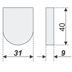 Декоративная фронтальная крышка H16BL