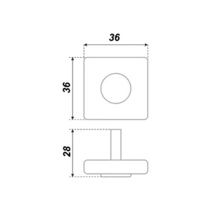 Мебельная ручка RC516GE.4