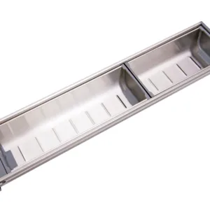 Поддон из нержавеющей стали PC05/GR/103x472