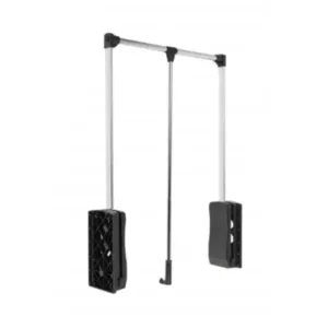 Пантограф масляный GTV 83/115 в модуль 875-1200 мм (серебро/черный)