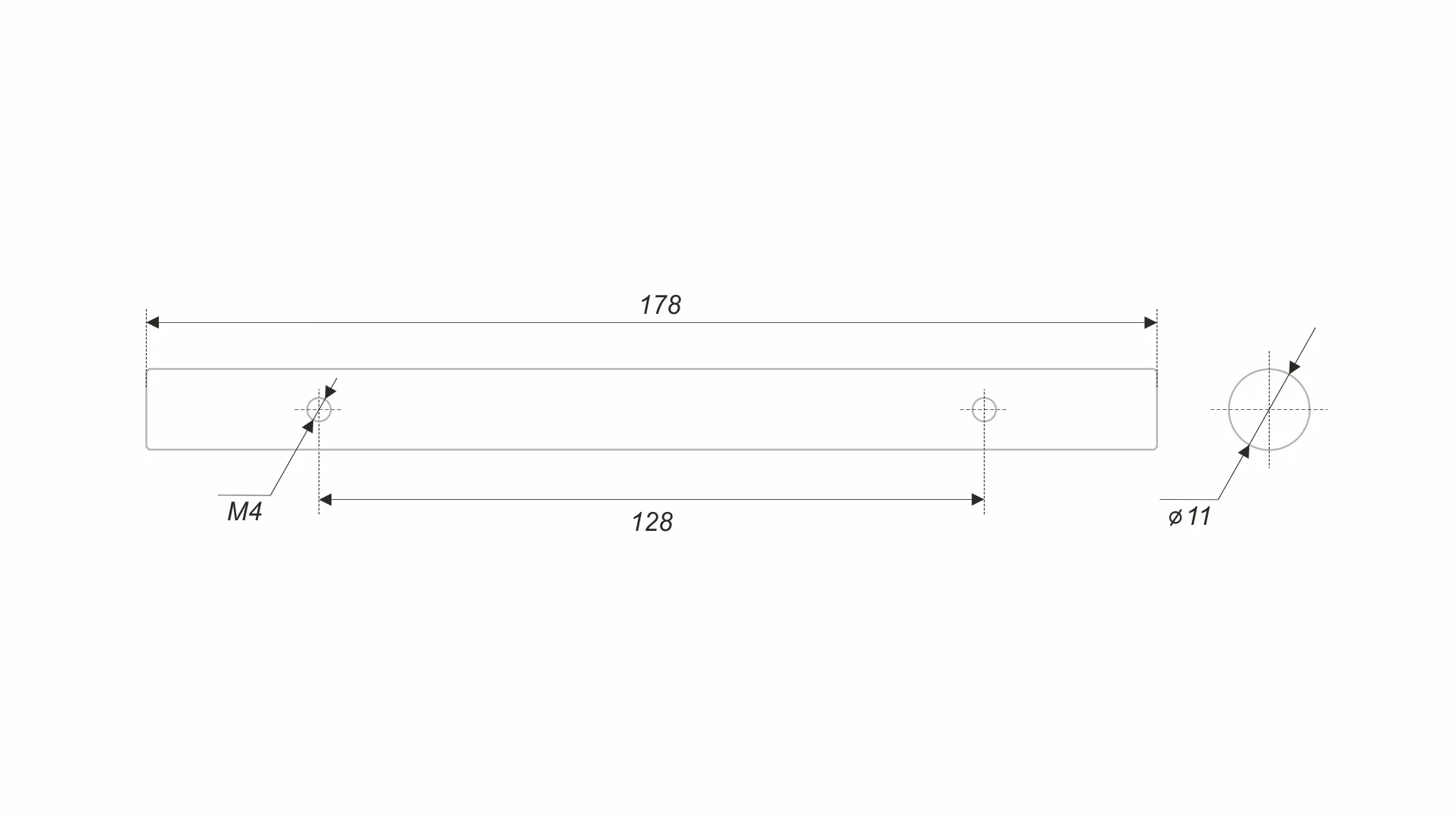 Пруток LINE PR003SC.1/128