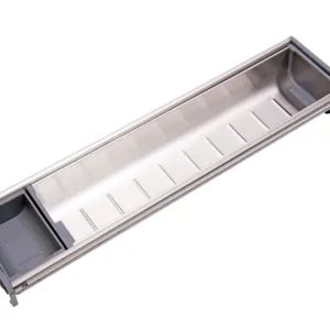 Поддон из нержавеющей стали PC05/GR/103x422