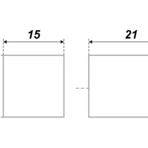Мебельная ручка RC205AL.5