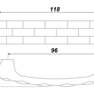 Мебельная ручка RS403BAB.4/96