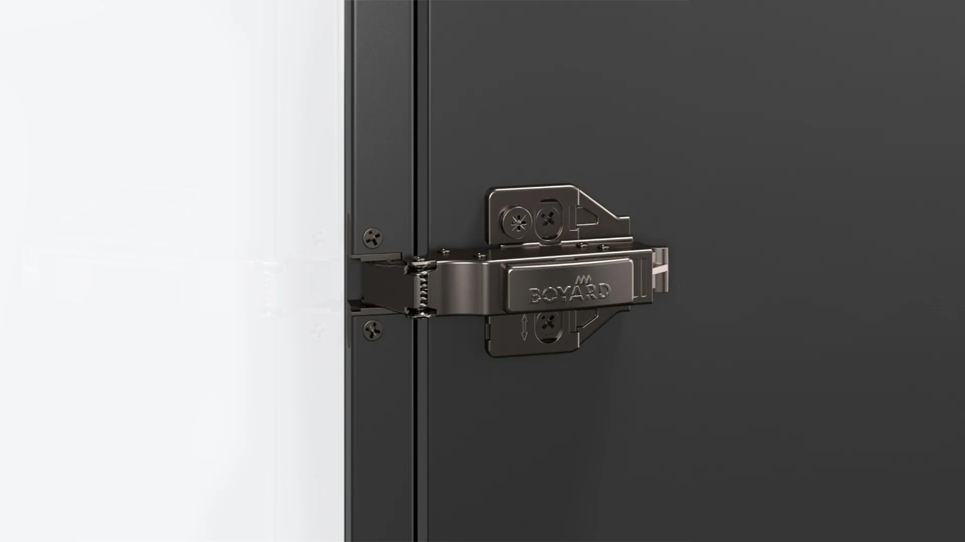 Мебельная петля без ответной планки EVO FRAME S H813A/BN