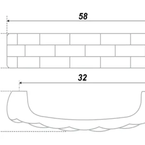 Мебельная ручка RS403BAB.4/32