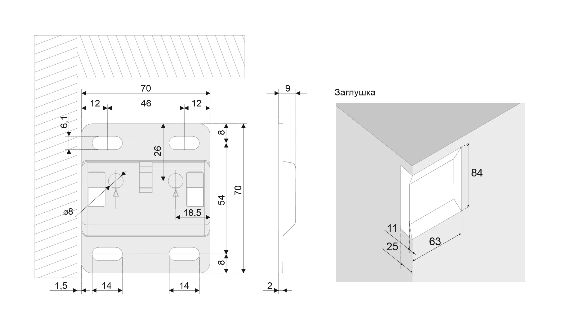 Навес TITAN CH10