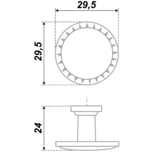 Мебельная ручка RC407BAZ.4