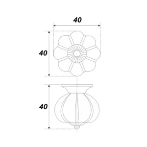 Мебельная ручка POLLY RC055AB.3/W17