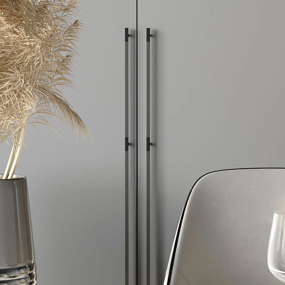 Ручка AQ Twil L=1000 графит+черный матовый