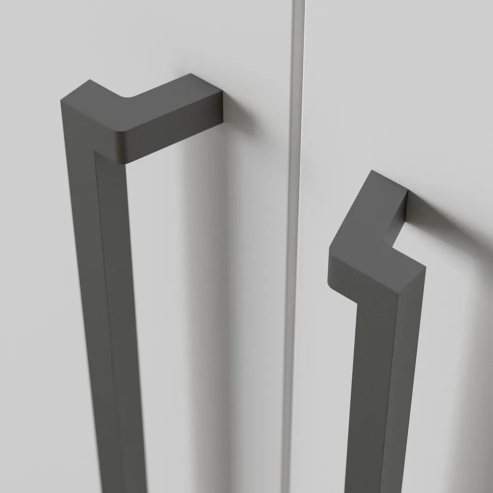 Ручка AQ Lungo L=800 графит матовый