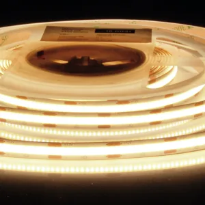 Лента светодиодная AQ LED-LINE COB 480 LED/м 12V 14W/м 8 мм IP20 теплый белый 5 м (15.0031)