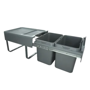 Мусорное ведро AQ BIN выдвижное (2х19л) 450