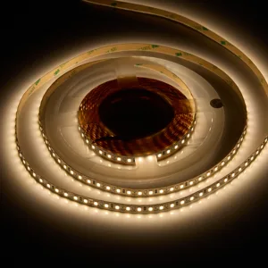 Лента светодиодная AQ LED-LINE 2835 120 LED/м 12V 9,6W/м 8 мм IP20 теплый белый 5 м (15.0014)