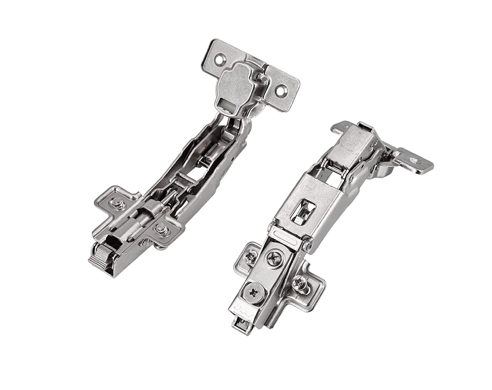 Петля  +155 накладная AQ Clip с нулевым вхождением с довод и евровинтами в упак (с ответной планкой)