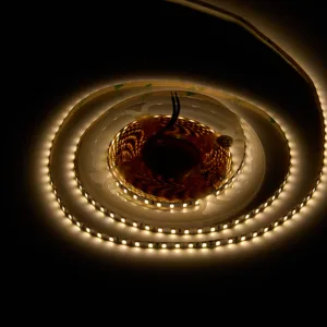 ЛЕНТА светодиодная AQ LED-LINE 2835 120 LED/м 24V 9,6W/м 5 мм IP20 теплый белый 5 м (15.0028)