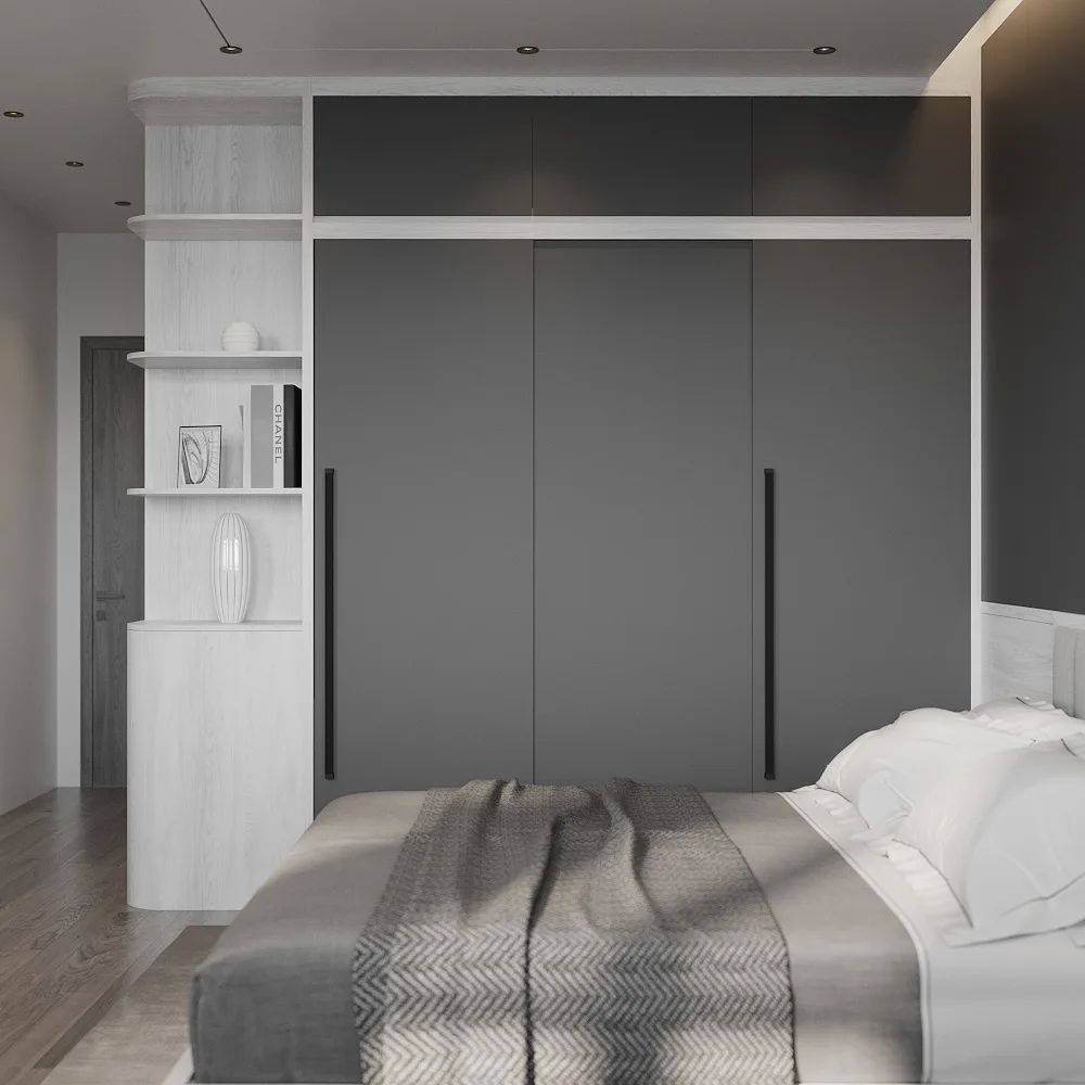 Ручка AQ Fusion L=1000 черный матовый