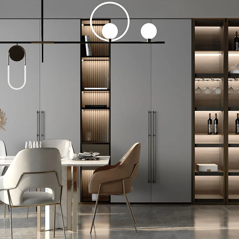 Ручка AQ Twil L=1000 графит+черный матовый