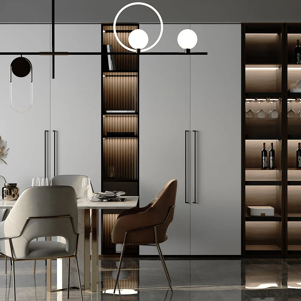 Ручка AQ Lungo L=800 черный матовый