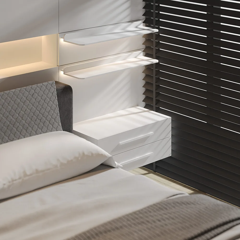 Ручка AQ Harmony С=320 белый матовый