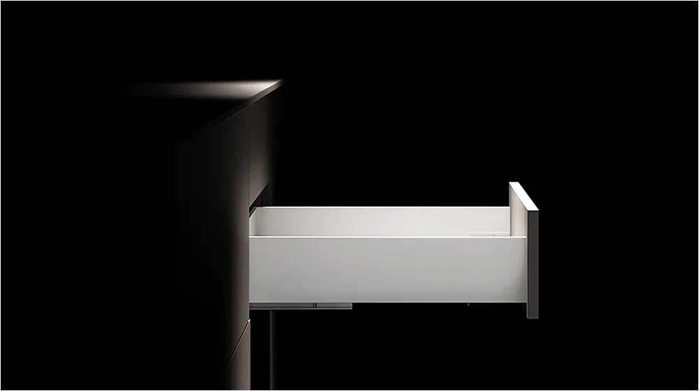 Ящик средний AQ LineBox NL=450 H=171 белый