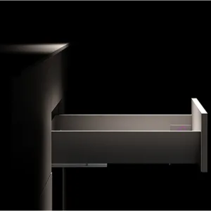 Ящик средний AQ LineBox NL=450 H=120 графит