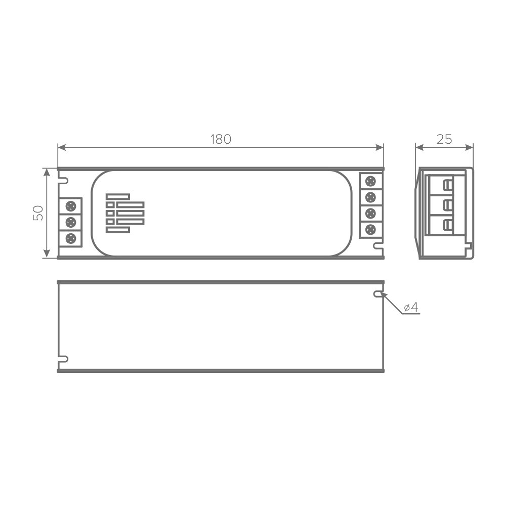 Блок питания AQ BASE 220V/12V IP20 150W