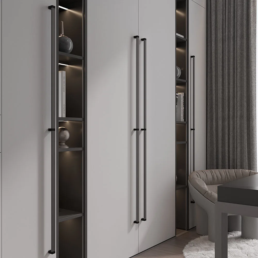 Ручка AQ Fusion L=1500 графит+черный матовый