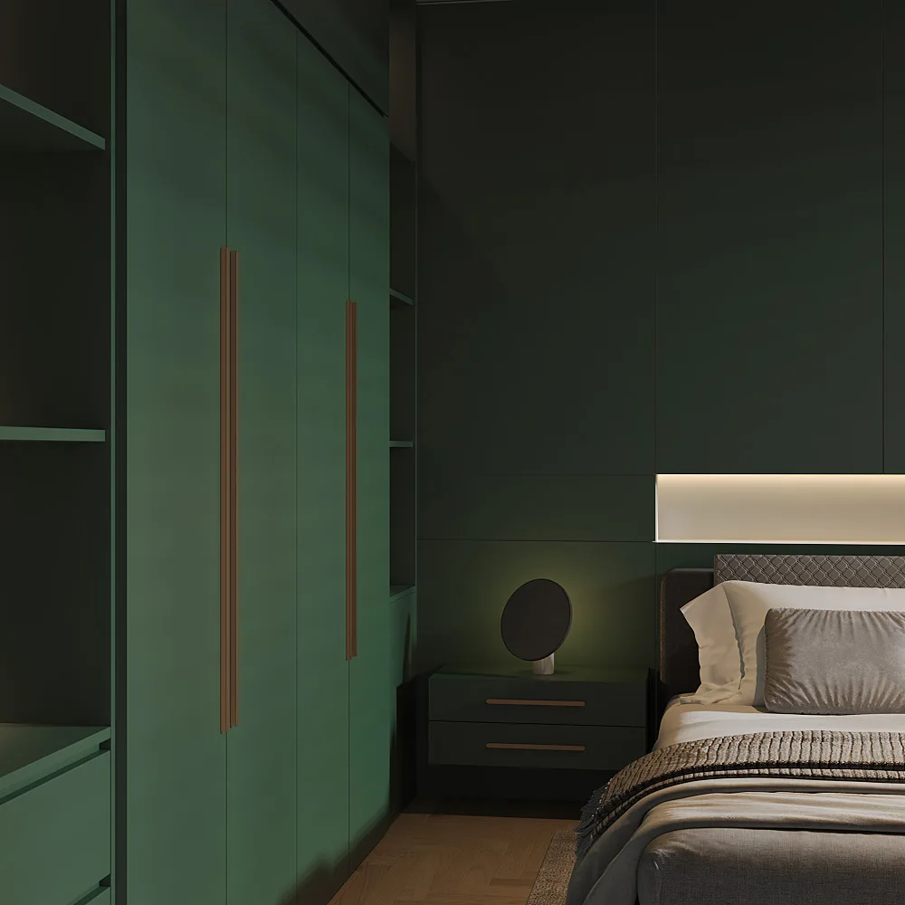 Ручка AQ Harmony L=1000 бронза матовый