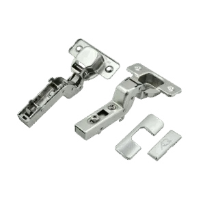 Петля внутренняя Clip без пружины с евровинтами (с заглушками и ответной планкой) AQ