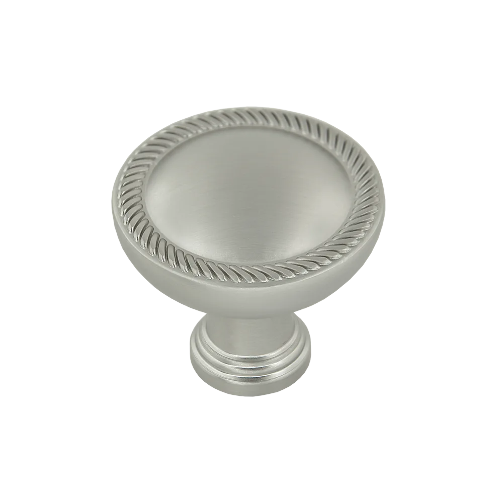 Ручка-кнопка AQ Alphe сталь брашированная