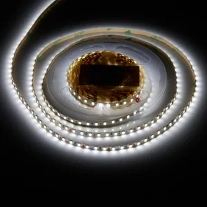 Лента светодиодная AQ LED-LINE 2835 120 LED/м 12V 9,6W/м 5 мм IP20 холодный белый 5 м