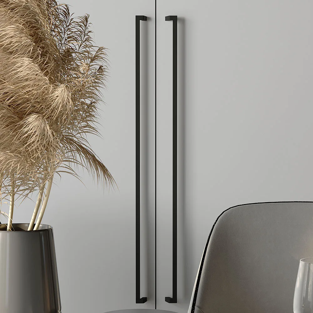 Ручка AQ Lungo L=800 черный матовый