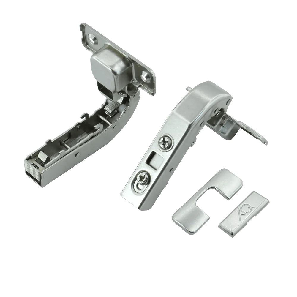 Петля +90 внутренняя AQ Clip без пружины (с заглушками)