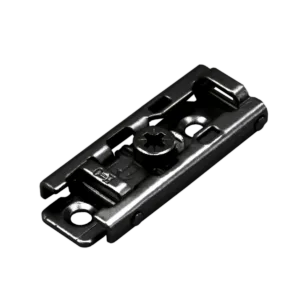 Ответная планка AQ V.2 прямая Clip-on под саморез H0 черная