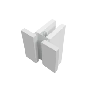 Профиль вертикальный AQ Gola-X С-формы ДСП 16мм 5000 мм черный графит матовый