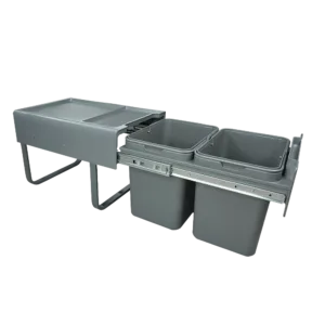 Мусорное ведро AQ BIN выдвижное (2х15л) 400