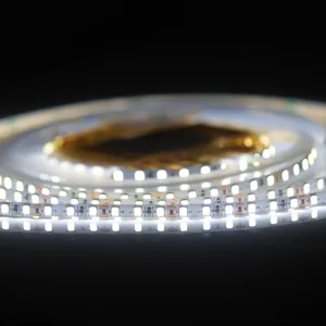 Лента светодиодная AQ LED-LINE 2835 120 LED/м 12V 9,6W/м 5 мм IP20 холодный белый 5 м