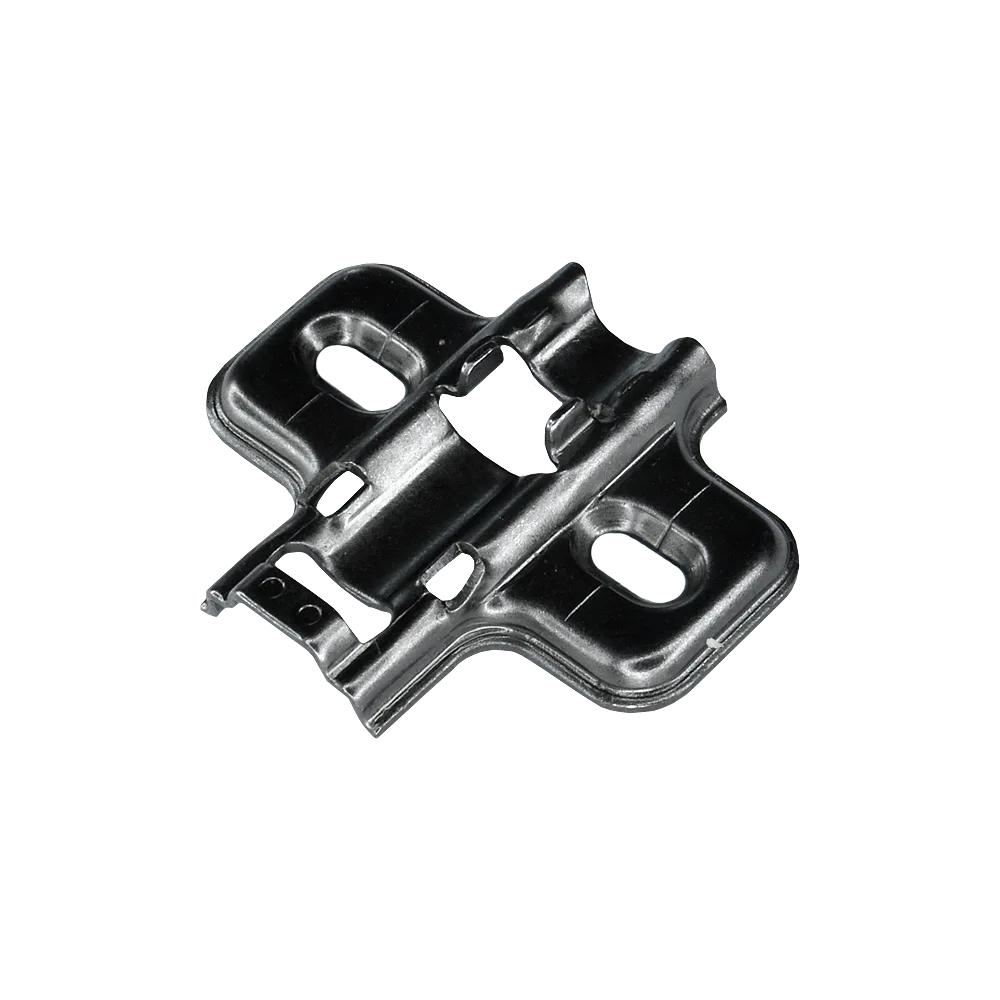 Ответная планка AQ крестообразная Clip-on под саморез H0 черная