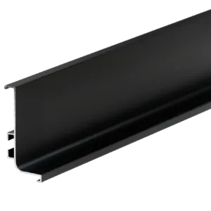 Профиль горизонтальный AQ Gola-X L-формы 5000 мм черный