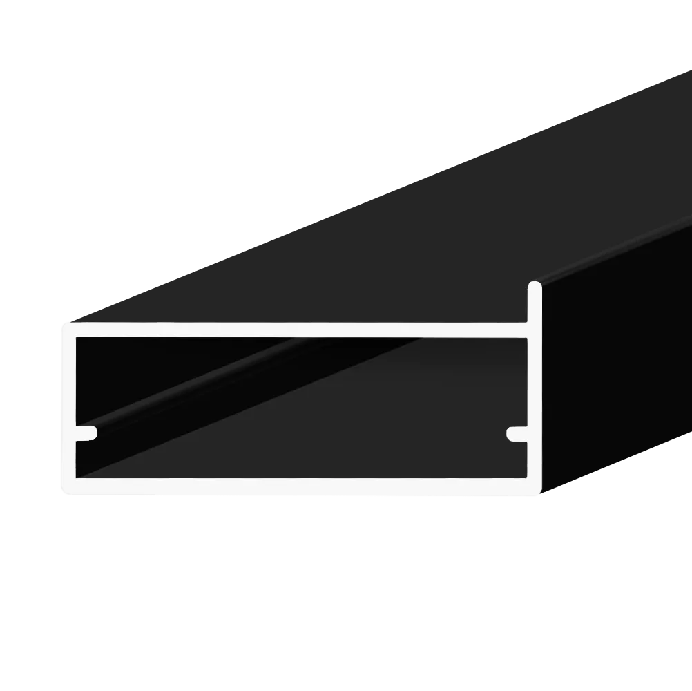 Профиль для фасадов AQ FRAME Z-12 4000 мм черный