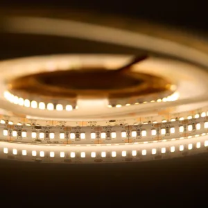 Лента светодиодная AQ LED-LINE 2835 180 LED/м 12V 14,4W/м 10 мм IP20 теплый белый 5 м