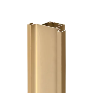 Профиль вертикальный AQ Gola-X С-формы ДСП 16мм 5000 мм золото матовое
