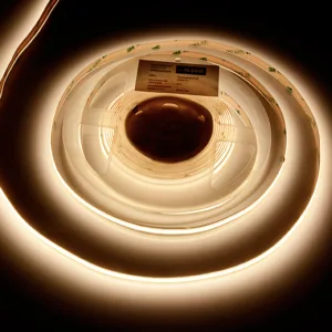 Лента светодиодная AQ LED-LINE COB 480 LED/м 12V 14W/м 8 мм IP20 теплый белый 5 м (15.0031)