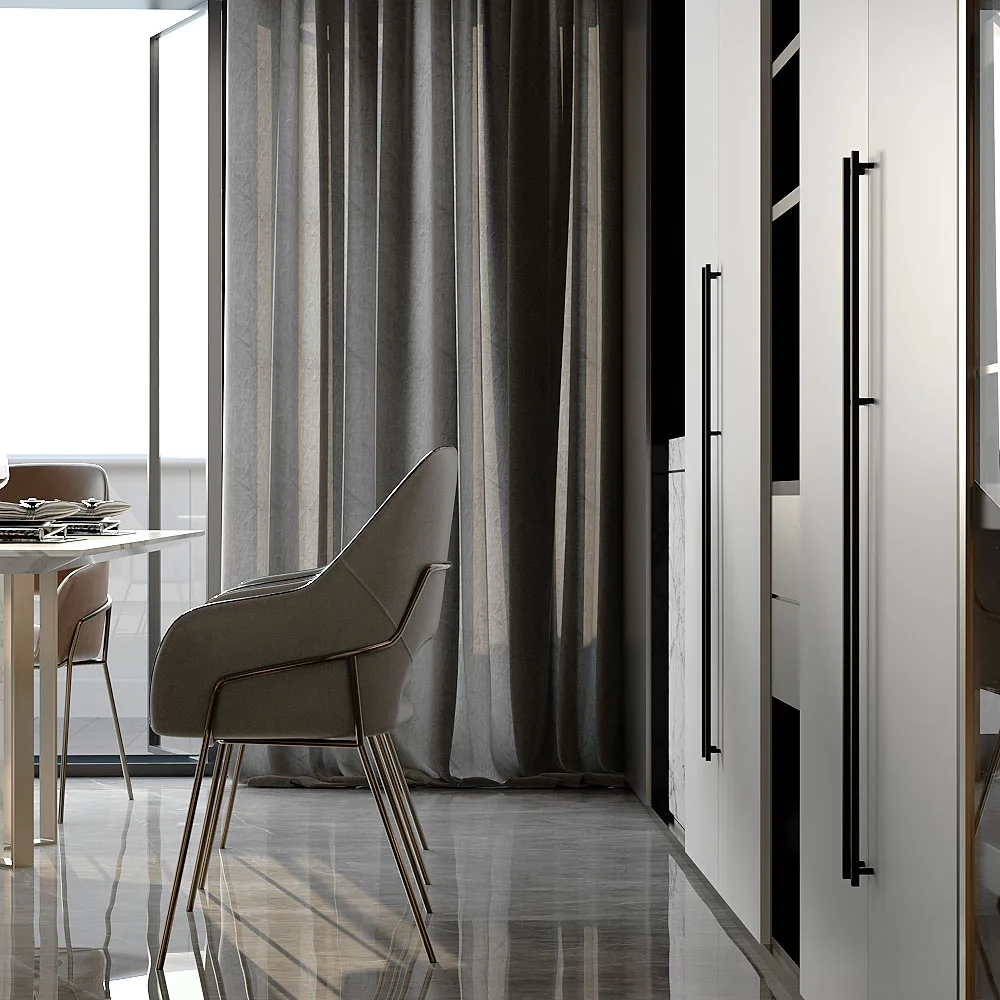 Ручка AQ Twil L=1000 черный матовый