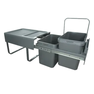 Мусорное ведро AQ BIN выдвижное (2х19л) 450