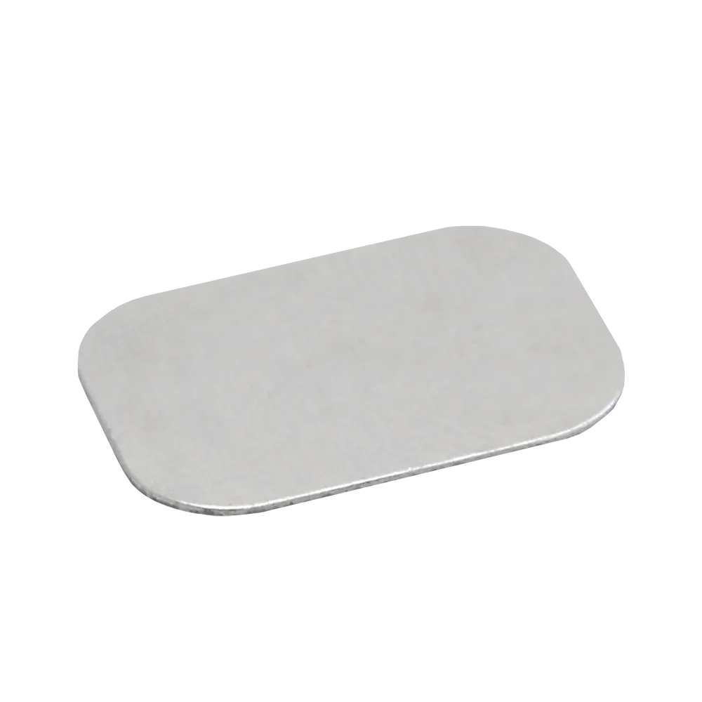 Ответная часть к AQ ONE-PUSH 18х13х0,4 мм самоклеящаяся никель