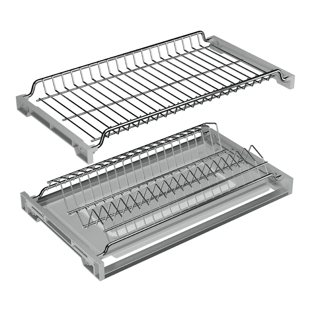 Сушка AQ Glory-line хром 700 16 мм (1 жесткий поддон)