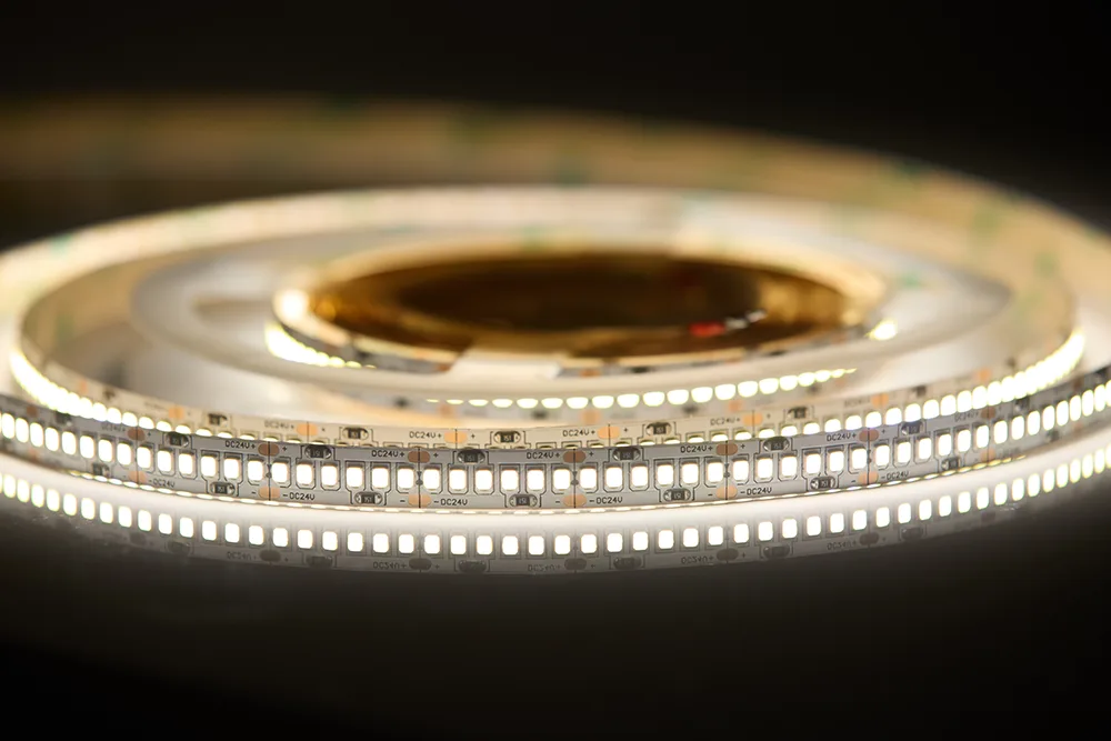 ЛЕНТА светодиодная AQ LED-LINE 2835 240 LED 24V 19,2W/м 10 мм IP20 нейтральный белый 25 м